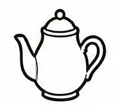 a black and white drawing of a teapot 1.webp